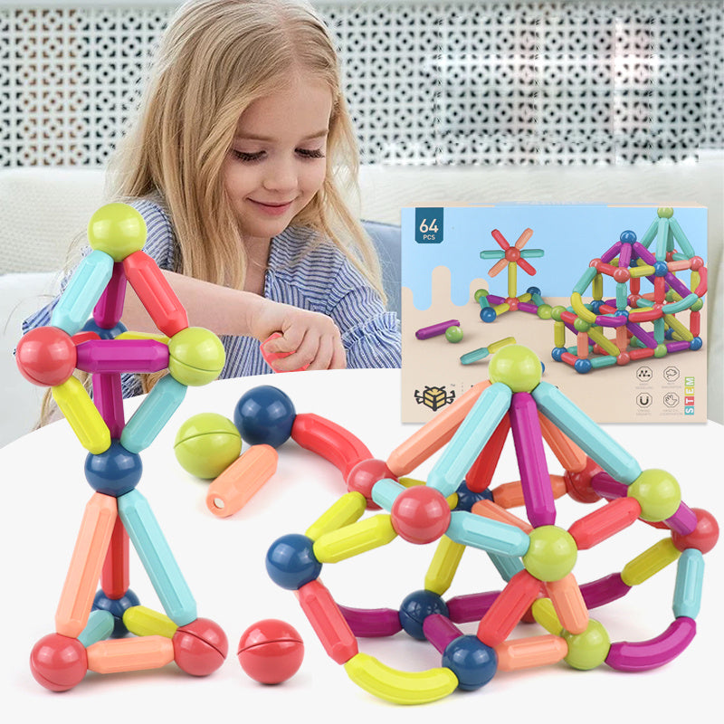 Magnetic Building Blocks Set