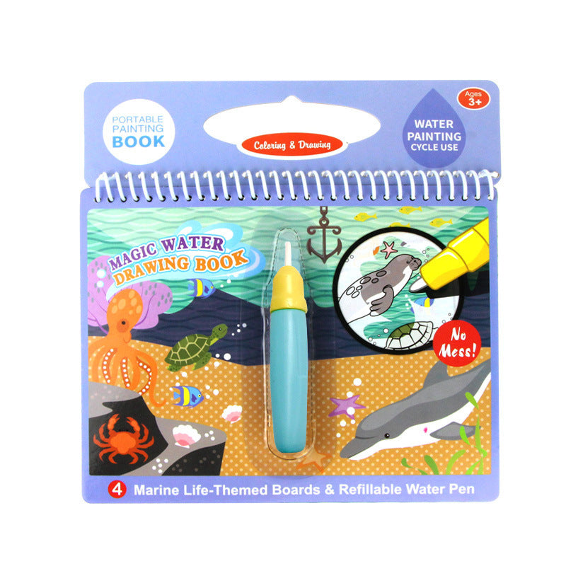 Reusable Water Painting Picture Book