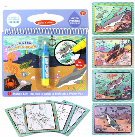 Reusable Water Painting Picture Book