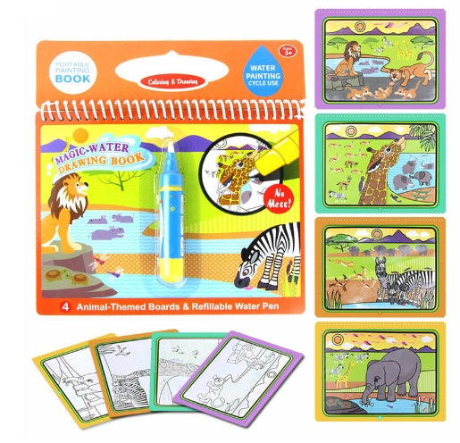 Reusable Water Painting Picture Book