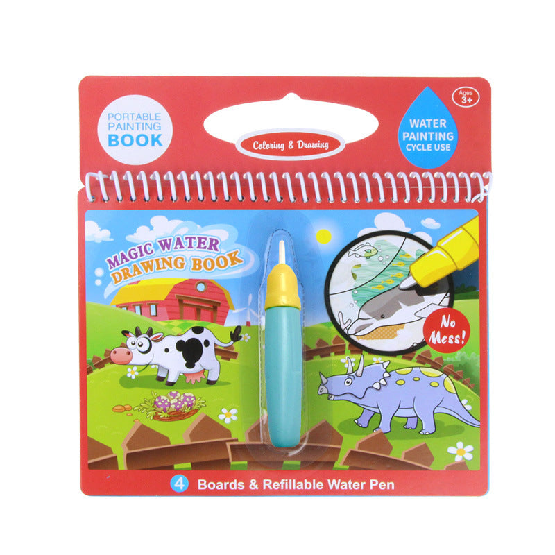 Reusable Water Painting Picture Book