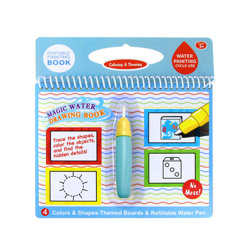 Reusable Water Painting Picture Book