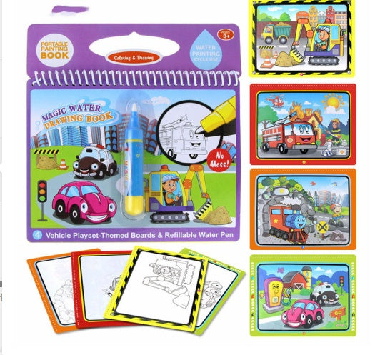 Reusable Water Painting Picture Book