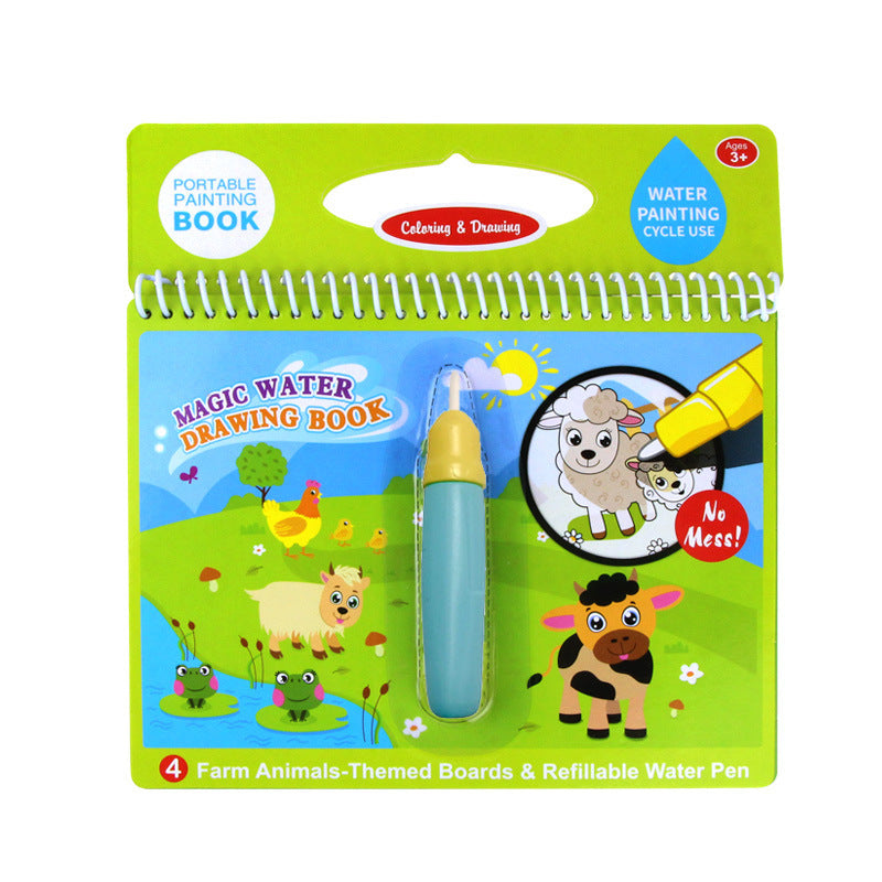 Reusable Water Painting Picture Book