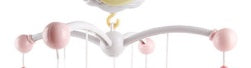 Rotating Rattles Crib Mobile with Musical Projection