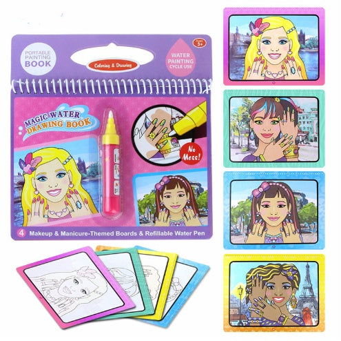 Reusable Water Painting Picture Book
