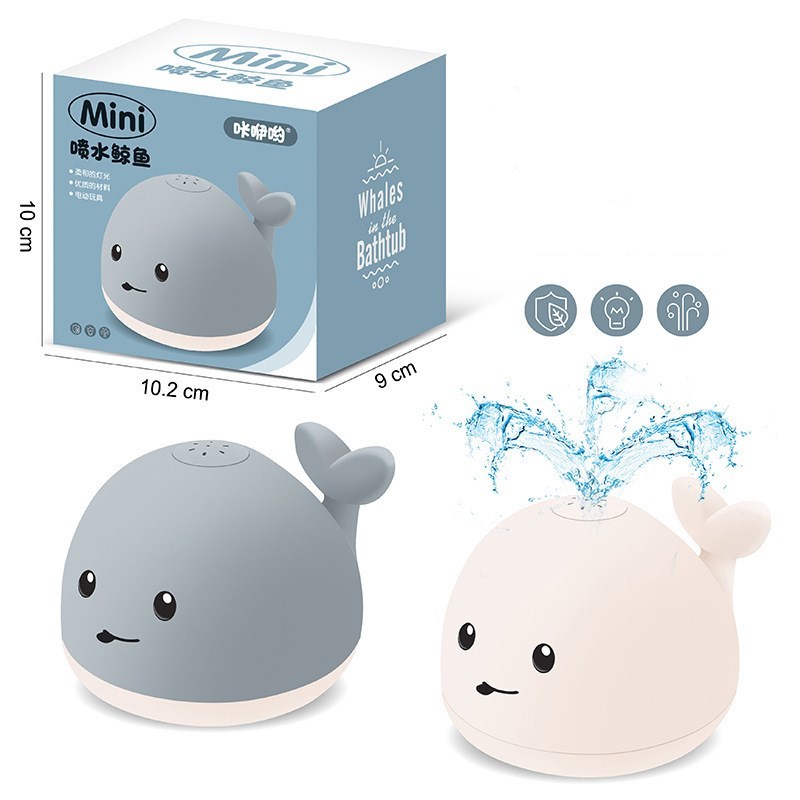 Whale Sprayer Bath Toy