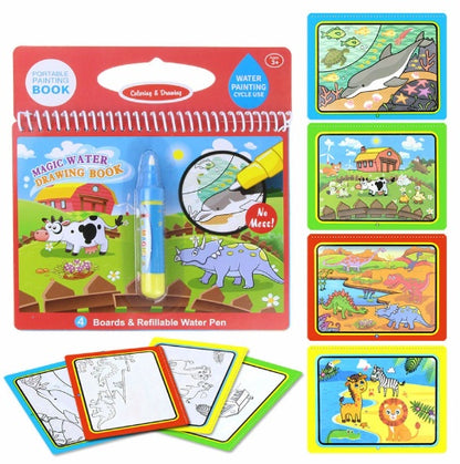Reusable Water Painting Picture Book