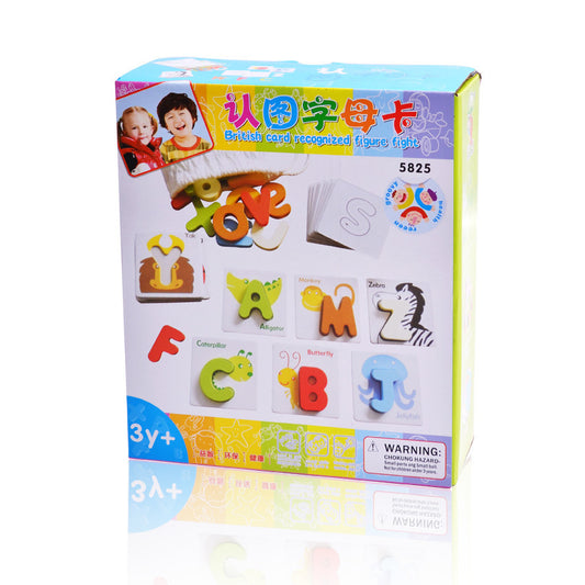 3D Wooden Letter Puzzle