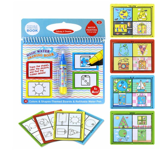 Reusable Water Painting Picture Book